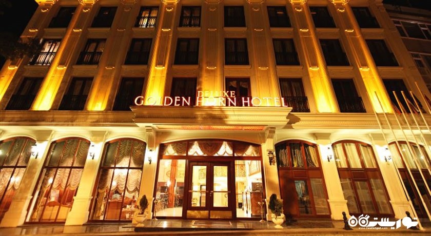 درب ورودی هتل دلوکس گلدن هورن